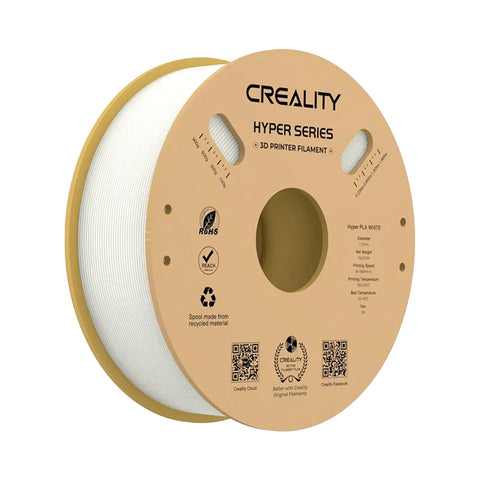 Creality - Hyper Series PLA - Blanc (White) - 1,75 mm - 1 kg