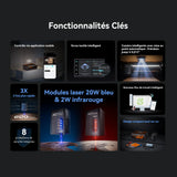 Creality - Falcon A1 Pro - Graveur et Découpeur Laser - 20W - 2W IR
