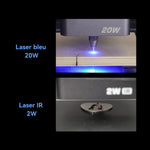Creality - Falcon A1 Pro - Graveur et Découpeur Laser - 20W - 2W IR
