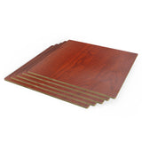 Creality - 6 Plaques de Contreplaqué en Palissandre (Rosewood Plywood Sheets) - 30 x 30 cm - 5 mm