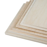 Creality - 6 Plaques de Contreplaqué de Tilleul (Basswood Sheets) - 30 x 30 cm - 5 mm