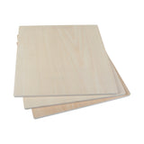Creality - 6 Plaques de Contreplaqué de Tilleul (Basswood Sheets) - 30 x 30 cm - 5 mm