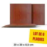Creality - 6 Plaques de Contreplaqué en Bois de Rose (Rosewood Plywood Sheets) - 30 x 30 cm - 5 mm