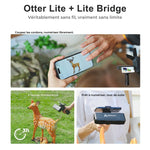 Creality - CR-Scan Otter Lite avec Poignée Lite Bridge - Véritablement sans Fil, Véritablement Illimité