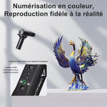 Creality - CR-Scan Otter Lite avec Poignée Lite Bridge - Véritablement sans Fil, Véritablement Illimité