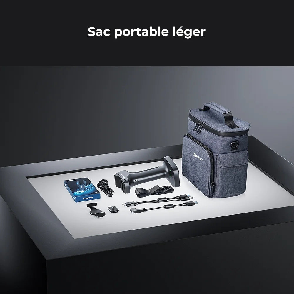 Creality CR-Scan Otter : Première Découverte d'un Scanner 3D Révolutionnaire ? 4 Contenu de la boîte du CR-Scan Otter avec ScanBridge