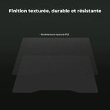 Creality Hi - Plateau d’impression PEI Noir Double Face Texturé - 280 x 265 mm